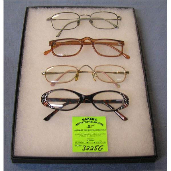Group of vintage eyewear including Mains