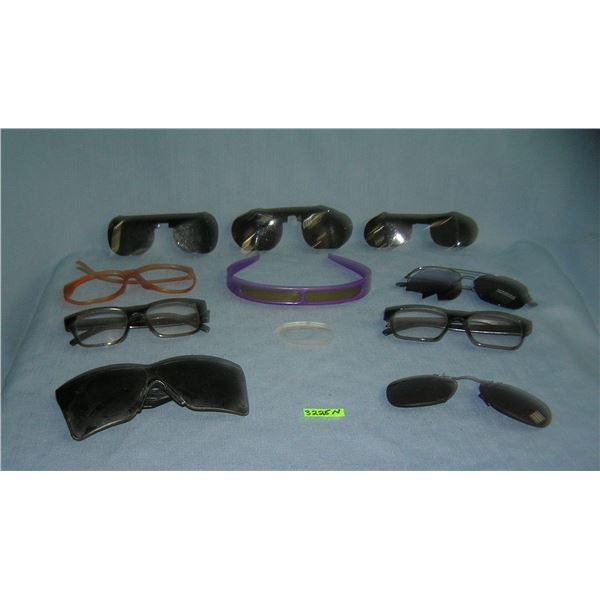 Collection of Vintage eyeware with parts
