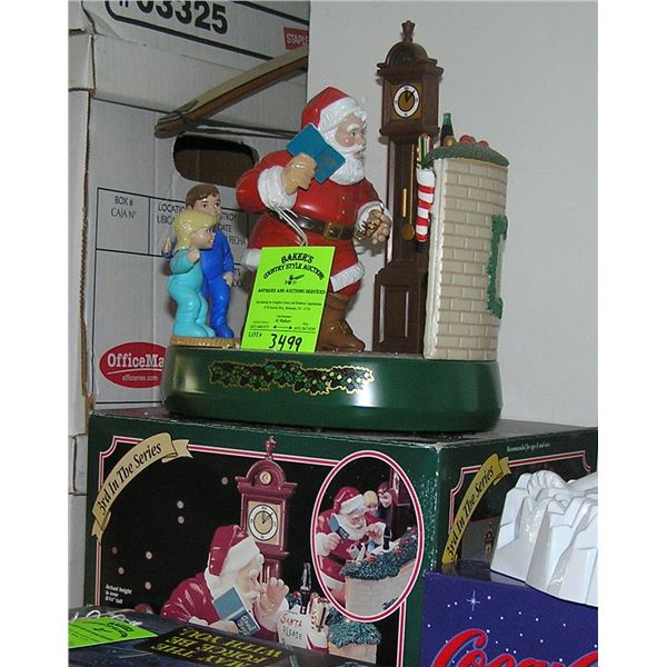 Vintage Coca Cola Santa Claus mechanical bank