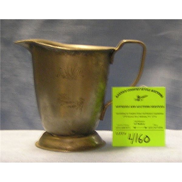 Antique American Airlines embossed creamer
