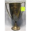 Image 1 : Antique silver plated presentation trophy