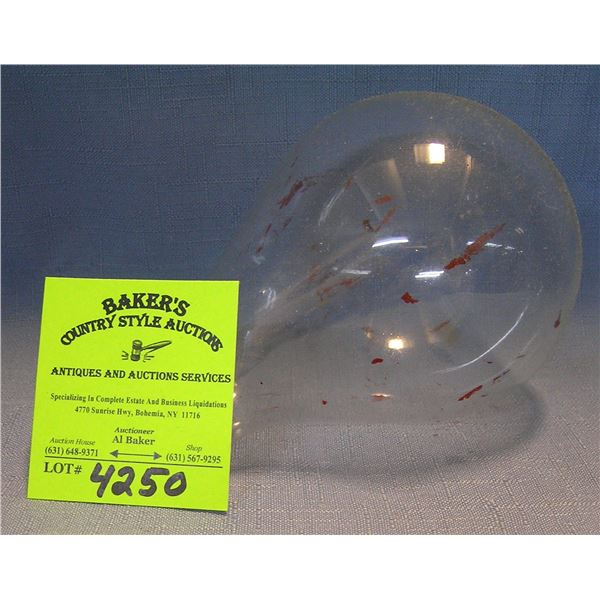 Antique glass fire grenade circa early 1900’s