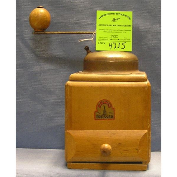 Antique coffee grinder made in Germany
