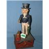 Image 1 : Uncle Sam hand painted cast iron mechanical bank circa 1950s
