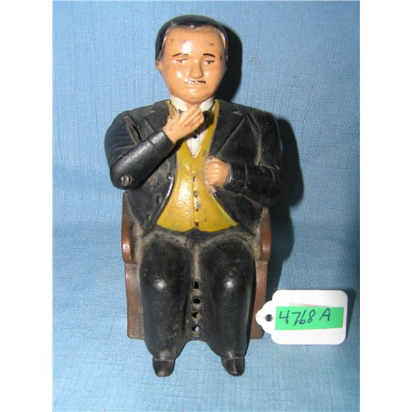 Tammany Hall cast iron mechanical bank circa 1950s