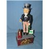 Image 1 : Uncle Sam cast iron mechanical bank circa 1960s