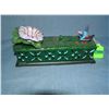 Image 1 : Bird and Flower cast iron mechanical bank