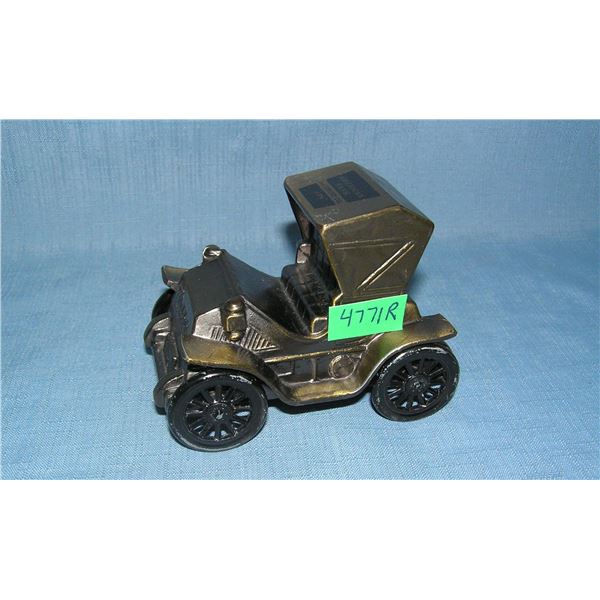 1904 Studebaker all cast metal car bank