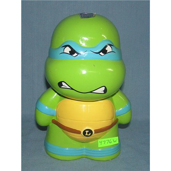 Teenage Mutant Ninja Turtles ceramic figural savings bank