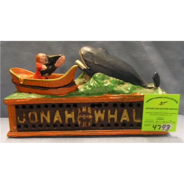 Jonah and the Whale mechanical bank
