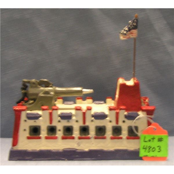 Hold the Fort mechanical bank