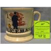 Image 1 : Vintage shaving mug titled Policeman