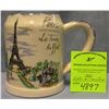 Image 1 : Early Paris France double sided shaving mug