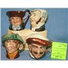 Image 1 : Group of Four vintage Royal Dalton character mugs