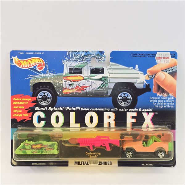 Hot Wheels Color FX 2 pack
