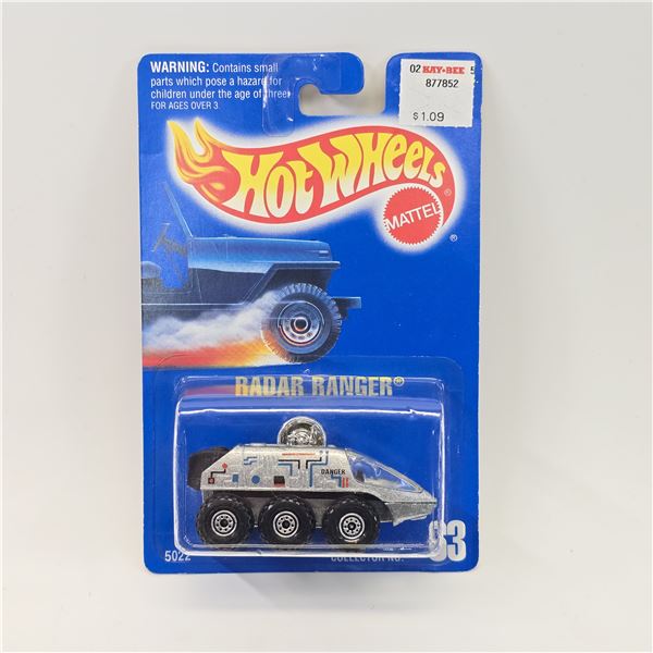 Hot Wheels blue card Radar Ranger