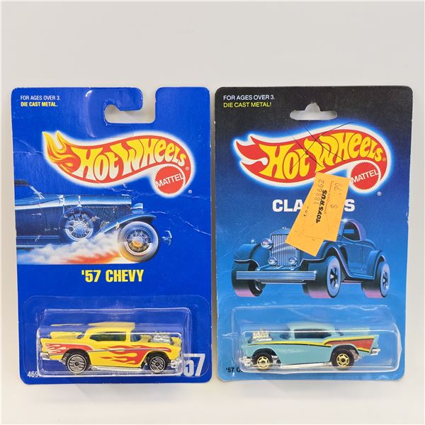 Hot Wheels 57 Chevy pair