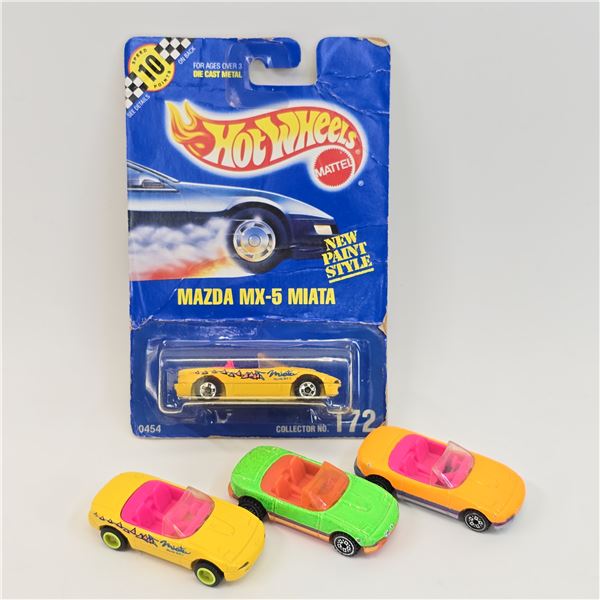 Hot Wheels Blackwall Miata Lot