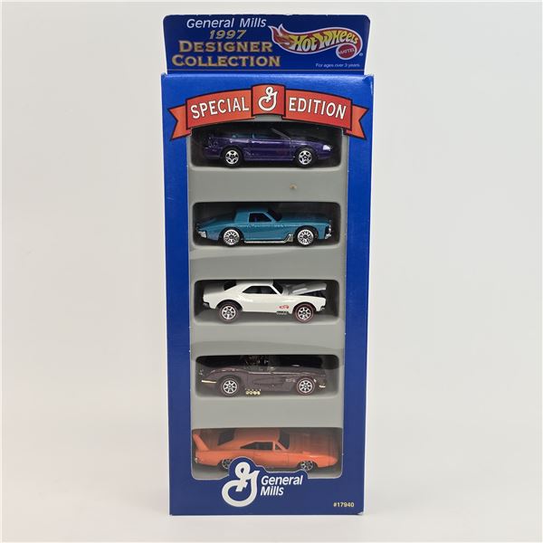 Hot WHeels General Mills 5 Pack