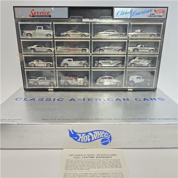 Hot Wheels Service Merchandise Silver Set
