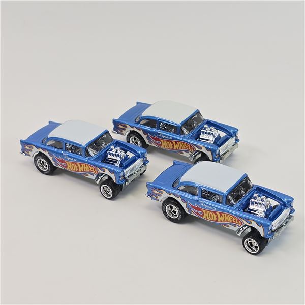 Hot Wheels 55 bel air gasser trio