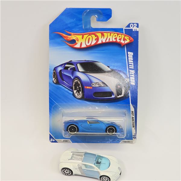 Hot Wheels Bugatti pair