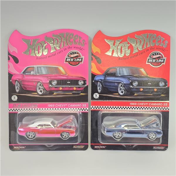 Hot Wheels RLC Camaro pair