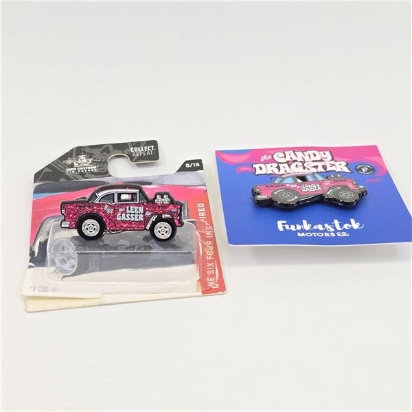 Candy Striper pin pair