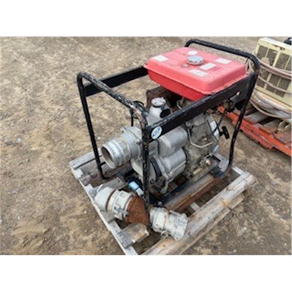 Water pump - diesel - was working, top part damaged in winter