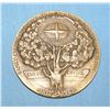 Image 3 : First National Bank of New York Bank solid bronze medallion