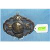 Image 1 : Antique copper and brass pomander censor
