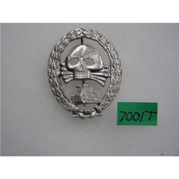 German tank badge (Condor Legion) WWII style