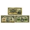 Image 1 : Canada. Dominion of Canada, 1870 to 1923, Issued Banknote Trio.