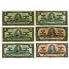 Image 1 : Canada. Bank of Canada, 1937, Issued Banknote Assortment.