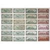 Image 2 : Canada. Bank of Canada, 1954 to 1967, Issued Banknote Assortment.