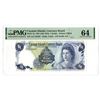Image 1 : Cayman Islands. Cayman Islands Currency Boards, 1971 (ND 1972), Issued Banknote.