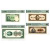 Image 1 : China. Central Bank of China, 1945 and 1947, Issued Banknote Quartet
