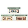 Image 1 : China. Central Bank of China, 1948 to 1949, Issued Banknote Trio.