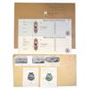 Image 1 : Ecuador, Banknote and Fiscal Document Proof Vignettes and Waterlow Specimen Check Collection, ND (18