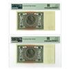 Image 2 : Germany. Reichsbanknote, 1929 (ND 1945), Issued Banknote Pair.