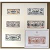 Image 1 : Kingdom of Hawaii, 1879 (Reprinted in 1995), ABNC Silver Certificate Banknote Souvenir Card Group