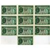 Image 1 : Hong Kong. Government of Hong Kong, 1956 to 1959, Assortment of Issued Banknotes.