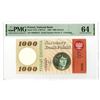Image 1 : Poland. Polish National Bank, 1965, Unissued Banknote.
