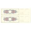 Image 2 : South Africa. National Bank of South Africa, ND (1900-1930s), Specimen Travelers Check Pair.