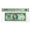 Image 1 : Trinidad & Tobago. Central Bank of Trinidad and Tobago, 1964, Issued Banknote.