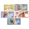 Image 1 : Surinam, New Caledonia, & PNG, 1943 to 2008 Issued Banknote Quintet.