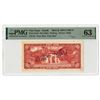 Image 1 : Vietnam. National Bank of Viet-Nam, ND (1962), Back Specimen Banknote.