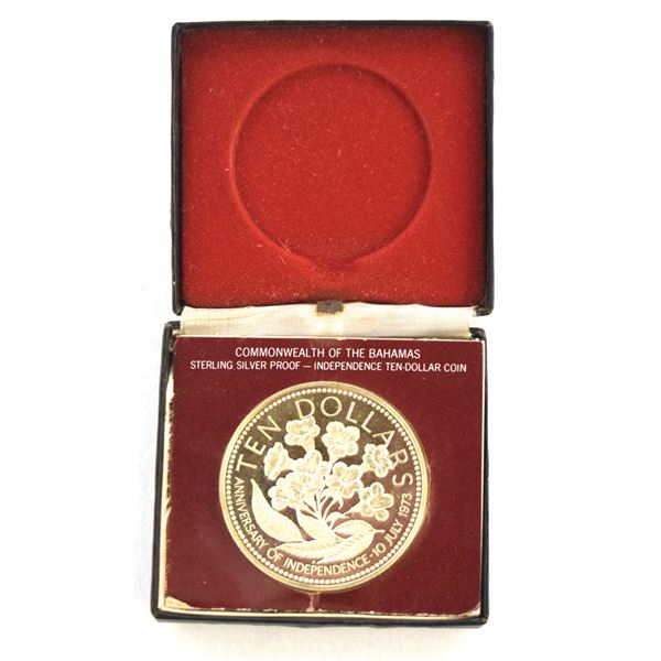 Bahamas. Commonwealth of the Bahamas, 1975, Silver Proof Coin.