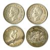 Image 1 : Belize, Panama, and South Africa, 1949 to 1976, Silver Coin Quartet.