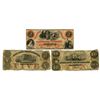 Image 1 : GA., SC.,  1861, Augusta Insurance & Banking Co.; and,  1855, State Bank, South Carolina (2), Issued